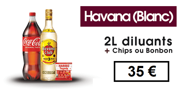 Havana Club Rhum blanc 70cl