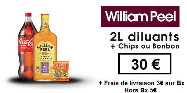 Whisky William Peel 40° - 70cl