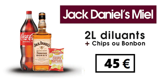 Jack Daniel's Miel 70cl