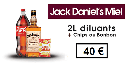Jack Daniel's Miel 70cl