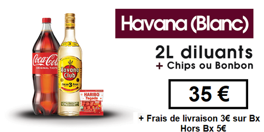 Havana Club Rhum blanc 70cl