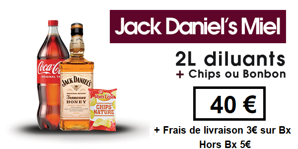 Jack Daniel's Miel 70cl